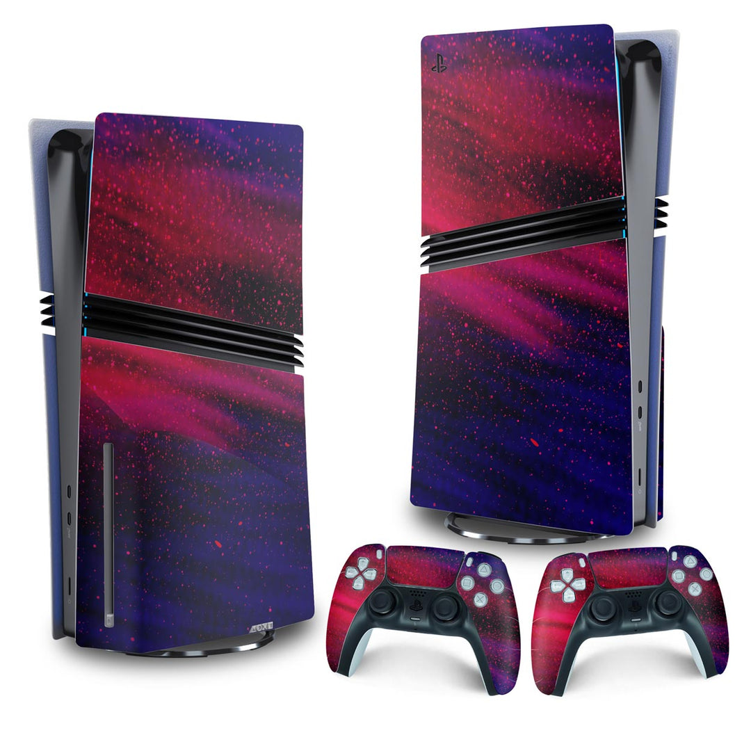 Skin Anti-Rage PS5 Pro Vertical - Abstrato #101 - Pop Arte Skins