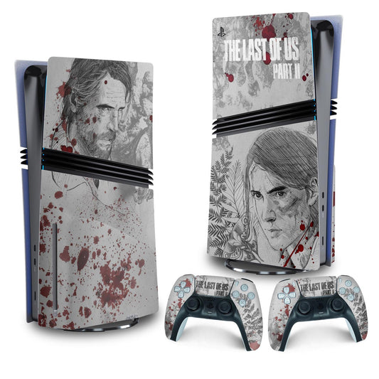 Skin Anti-Rage PS5 Pro Vertical - The Last Of Us Part II