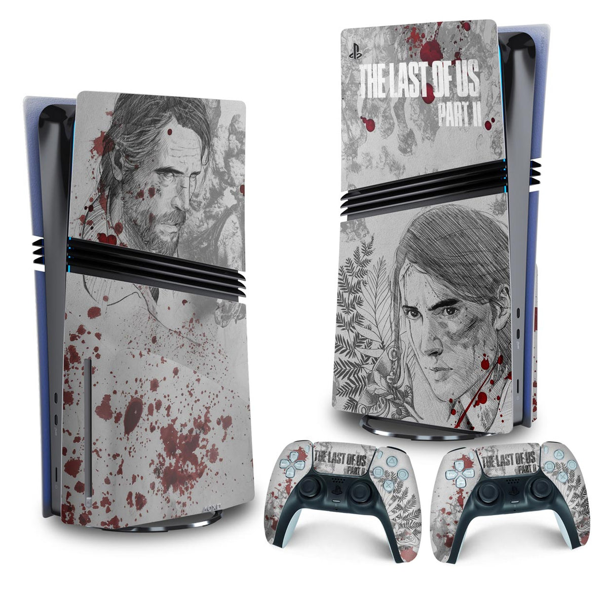 Skin Anti-Rage PS5 Pro Vertical - The Last Of Us Part II