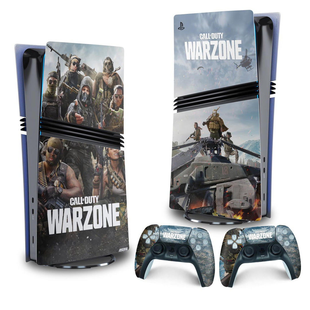 Skin Anti-Rage PS5 Pro Vertical - Call of Duty Warzone - Pop Arte Skins - foto 4