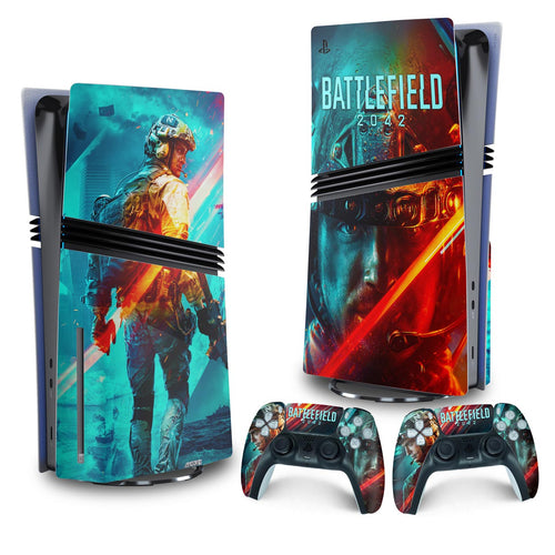 Skin Anti-Rage PS5 Pro Vertical - Battlefield 2042