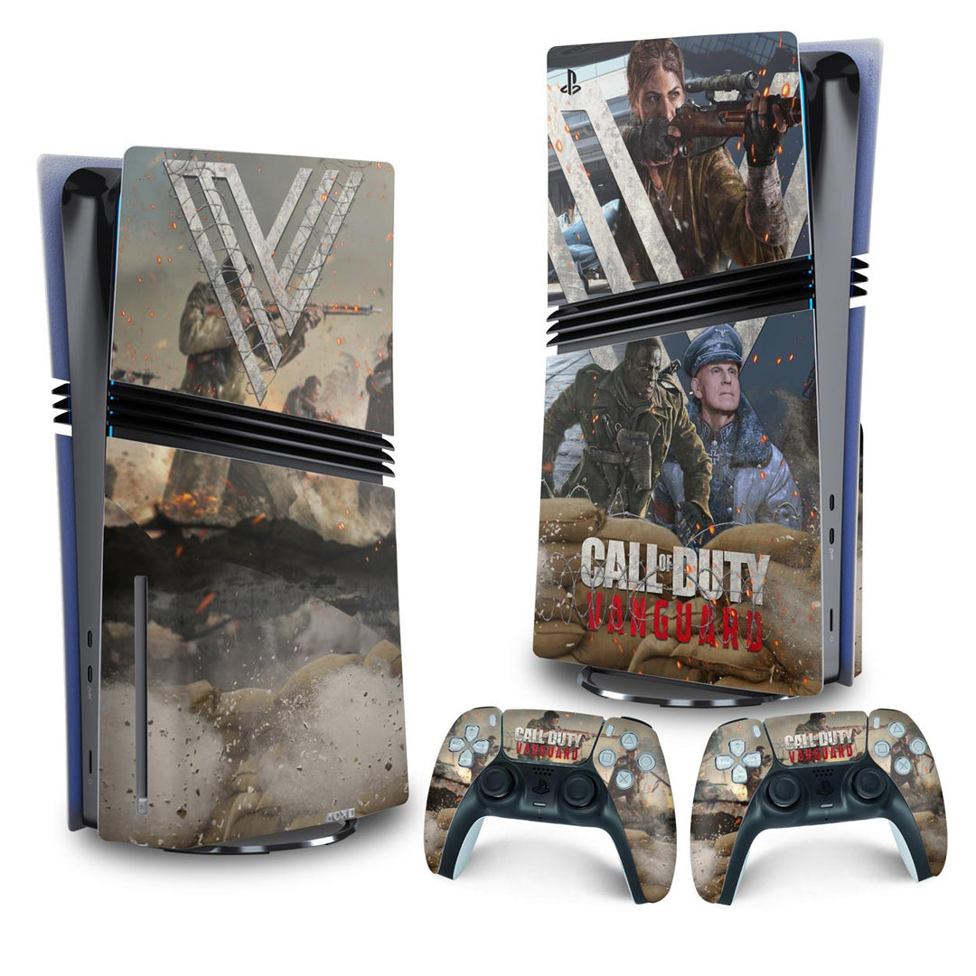 Skin Anti-Rage PS5 Pro Vertical - Call of Duty Vanguard - Pop Arte Skins