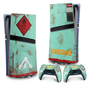 Skin Anti-Rage PS5 Pro Vertical - Far Cry 6 - Pop Arte Skins