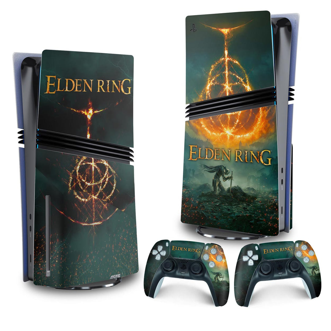Skin Anti-Rage PS5 Pro Vertical - Elden Ring - Pop Arte Skins
