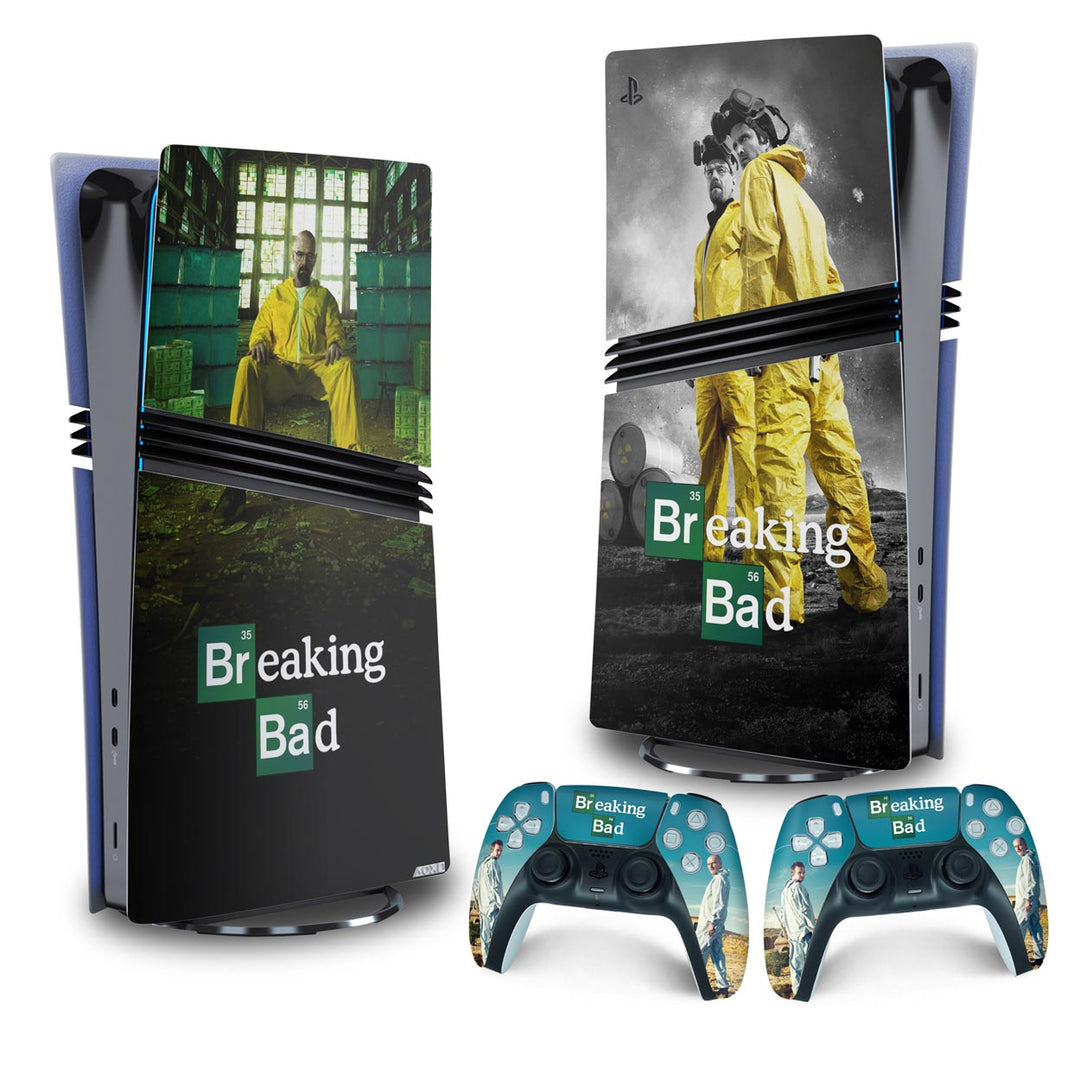 Skin Anti-Rage PS5 Pro Vertical - Breaking Bad - Pop Arte Skins - foto 4