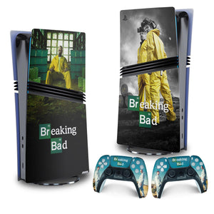 Skin Anti-Rage PS5 Pro Vertical - Breaking Bad - Pop Arte Skins - foto 4