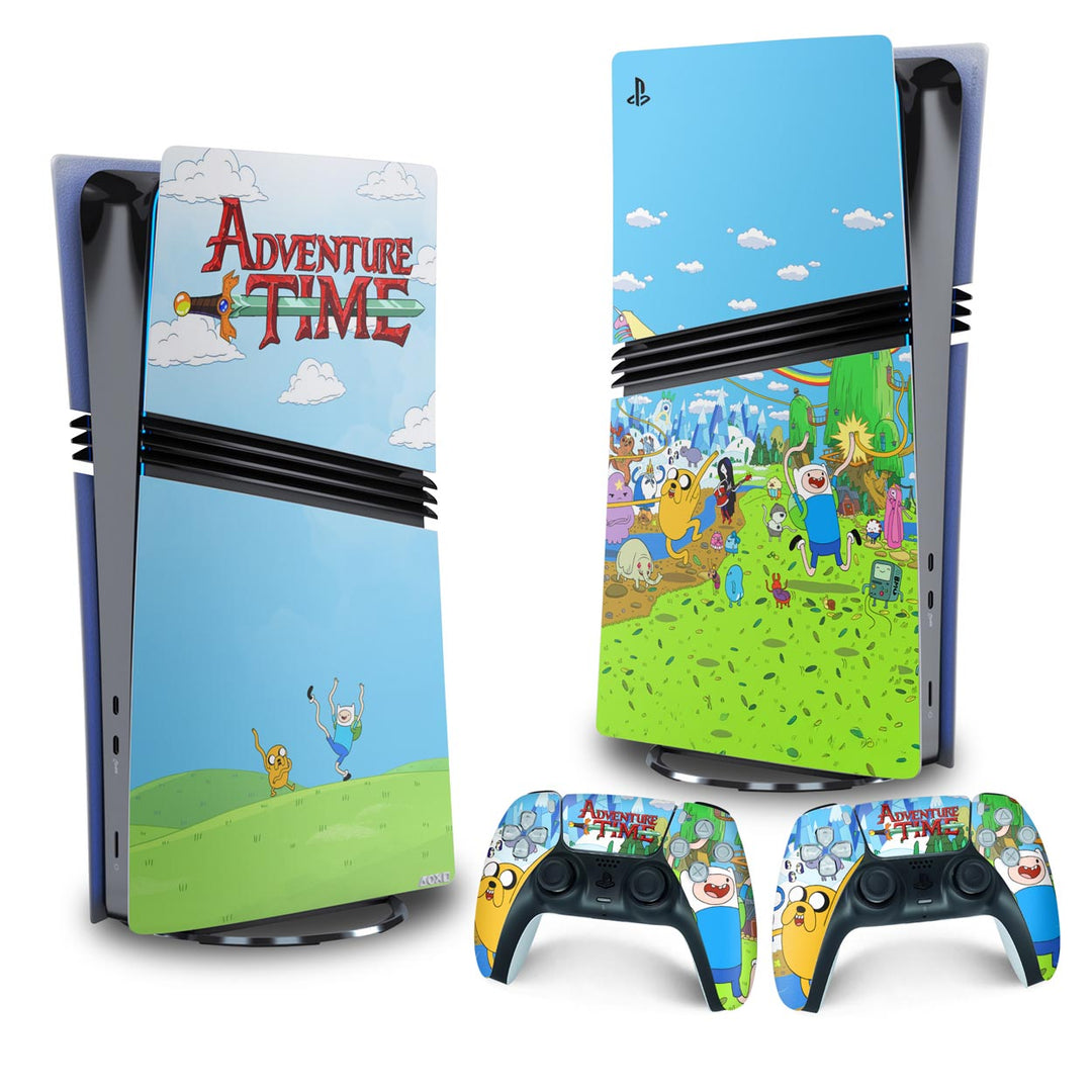 Skin Anti-Rage PS5 Pro Vertical - Hora de Aventura - Pop Arte Skins - foto 4
