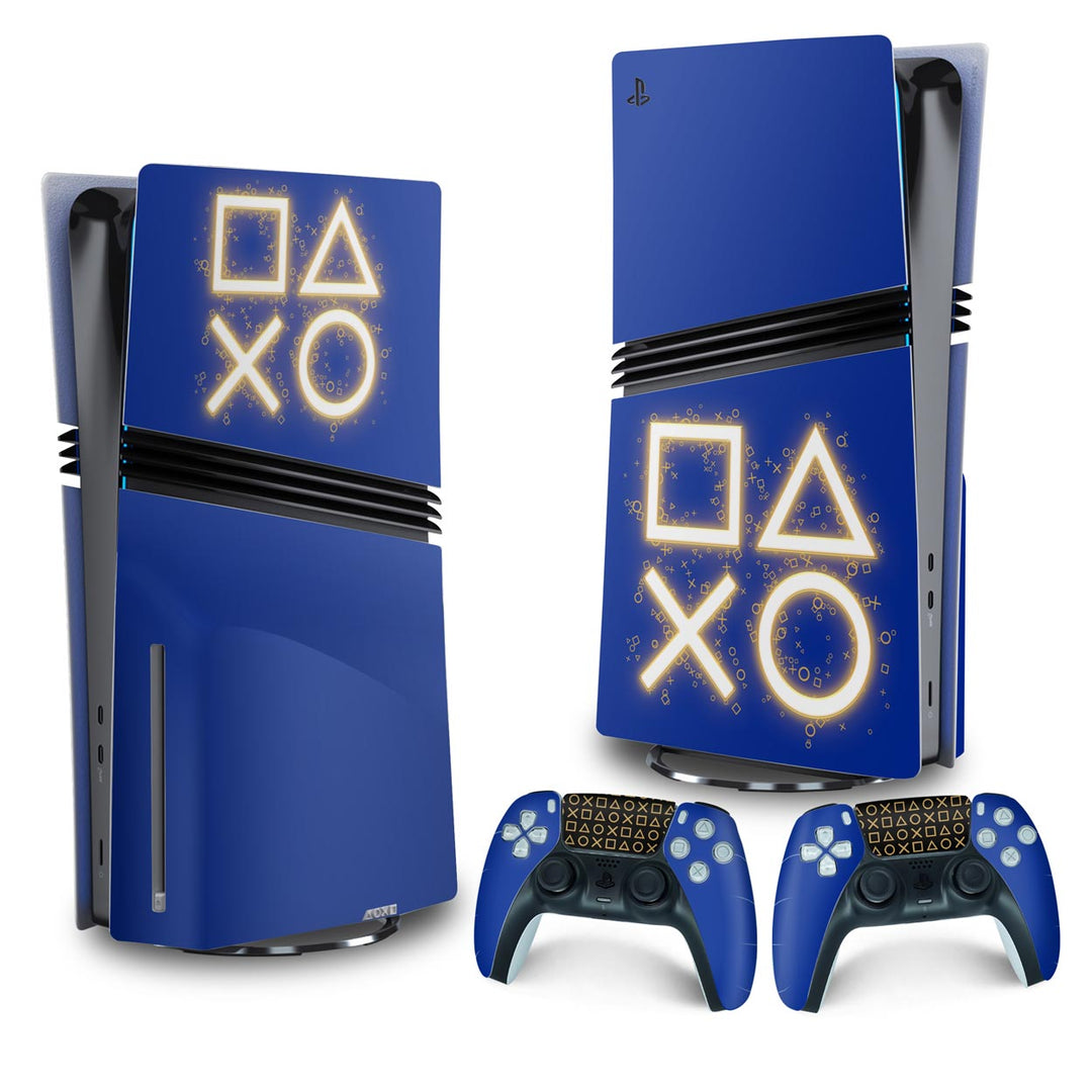 Skin Anti-Rage PS5 Pro Vertical - Days Of Play Edição Limitada - Pop Arte Skins
