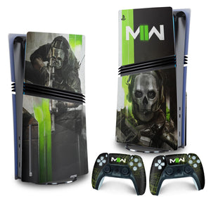 Skin Anti-Rage PS5 Pro Vertical - Call Of Duty Modern Warfare II - Pop Arte Skins