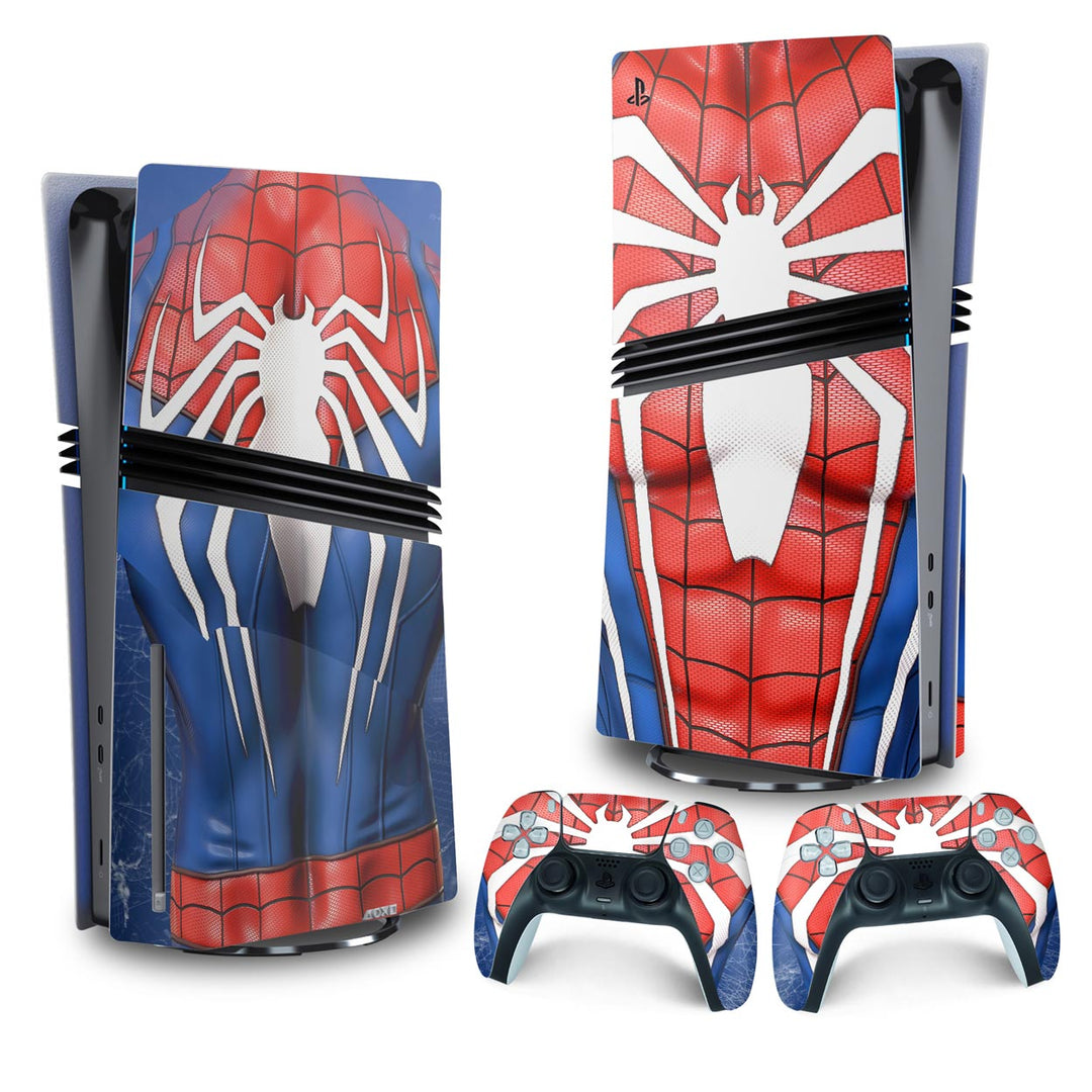 Skin Anti-Rage PS5 Pro Vertical - Spider-Man Homem Aranha 2 - Pop Arte Skins