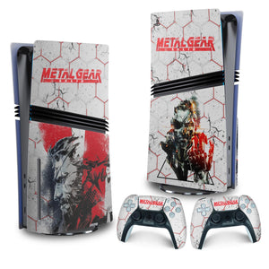 Skin Anti-Rage PS5 Pro Vertical - Metal Gear Solid - Pop Arte Skins