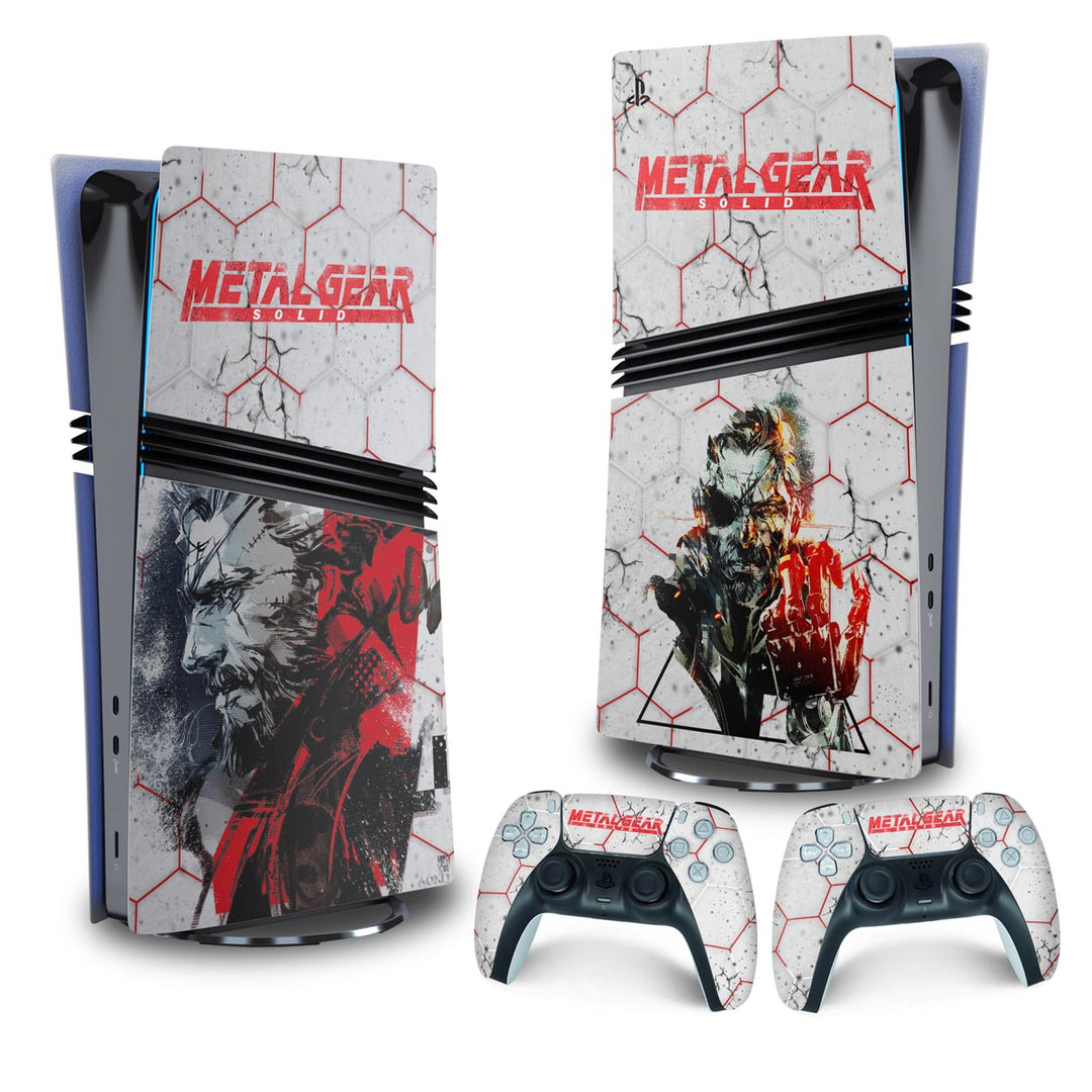 Skin Anti-Rage PS5 Pro Vertical - Metal Gear Solid - Pop Arte Skins - foto 4