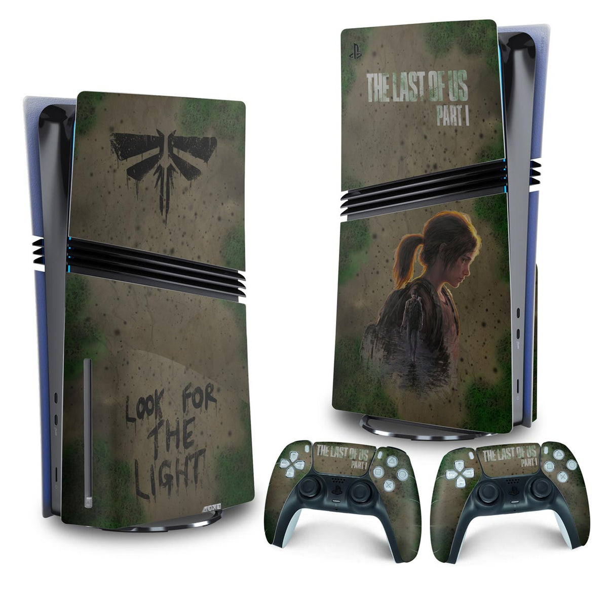 Skin Anti-Rage PS5 Pro Vertical - The Last of Us Part 1 I