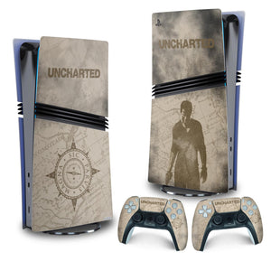 Skin Anti-Rage PS5 Pro Vertical - Uncharted - Pop Arte Skins - foto 4