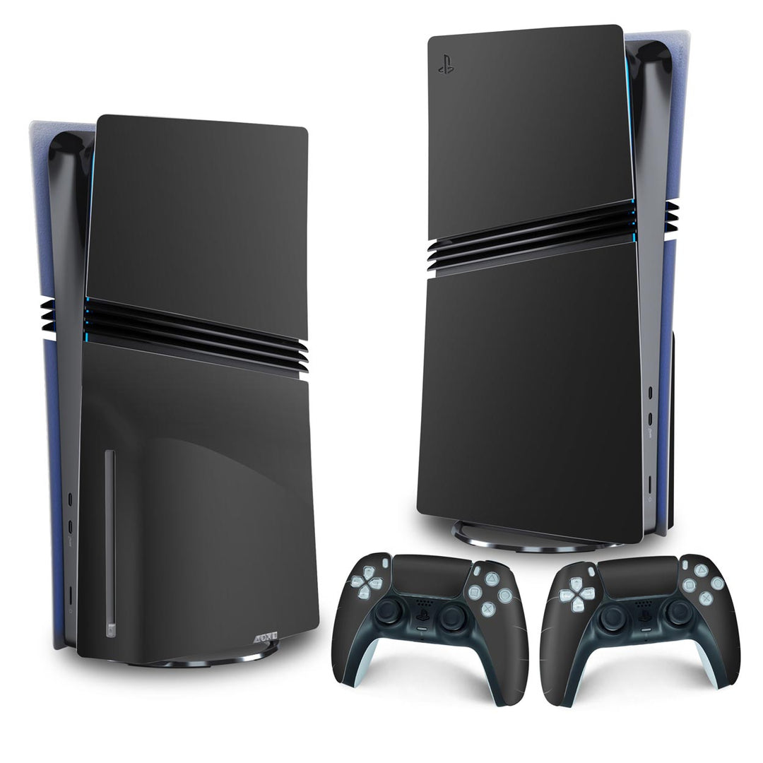 Skin Anti-Rage PS5 Pro Vertical - Preto Fosco - Pop Arte Skins