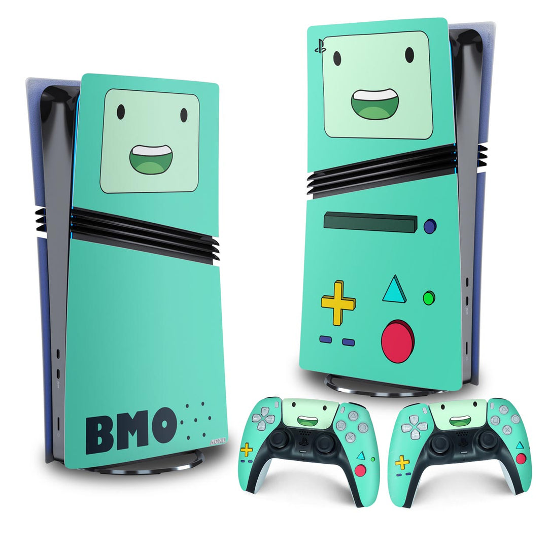 Skin Anti-Rage PS5 Pro Vertical - BMO Hora de Aventura - Pop Arte Skins - foto 4