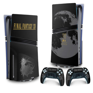 Skin Anti-Rage PS5 Pro Vertical - Final Fantasy XV Bundle - Pop Arte Skins