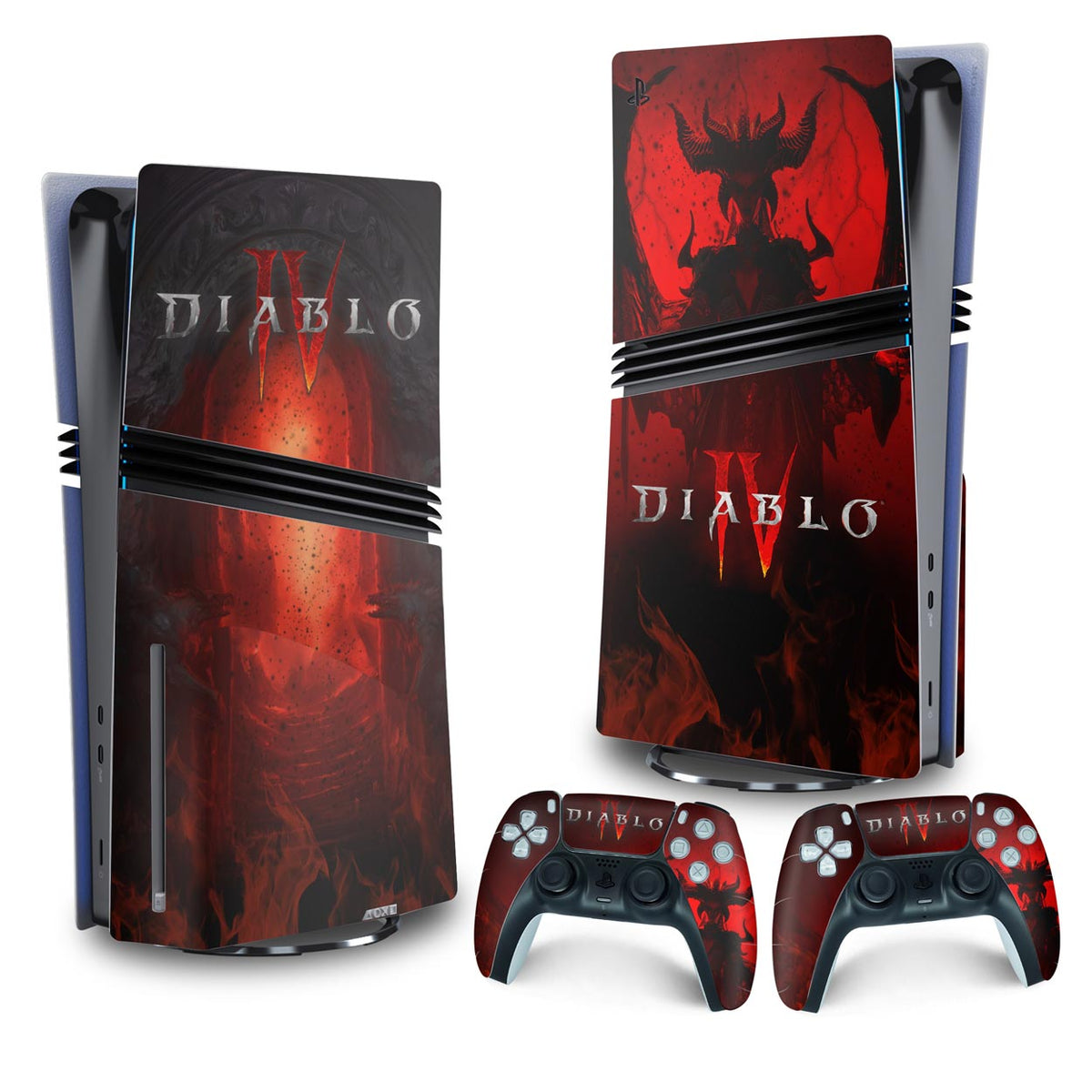Skin Anti-Rage PS5 Pro Vertical - Diablo IV 4
