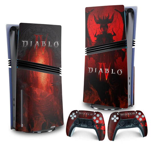 Skin Anti-Rage PS5 Pro Vertical - Diablo IV 4