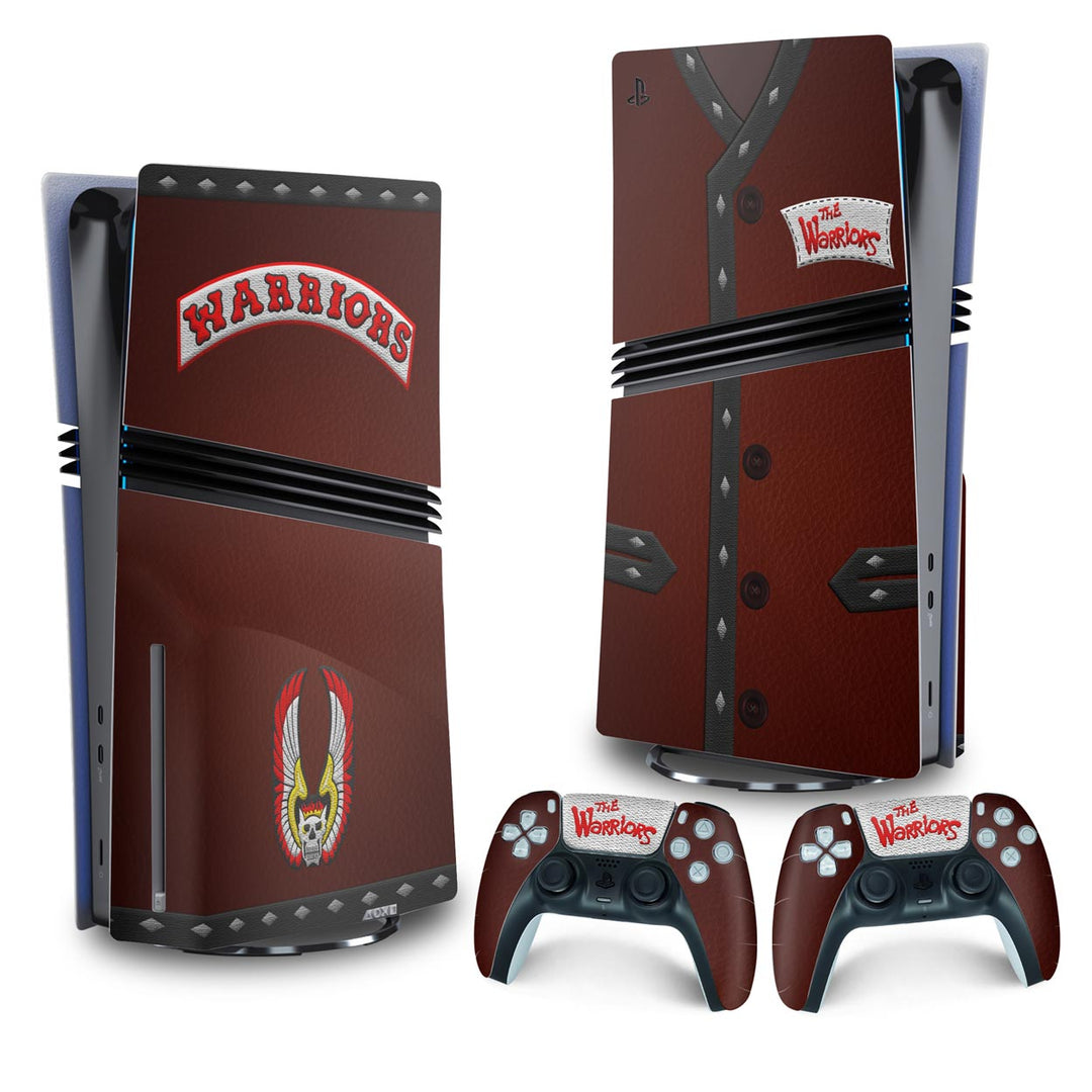 Skin Anti-Rage PS5 Pro Vertical - The Warriors - Pop Arte Skins