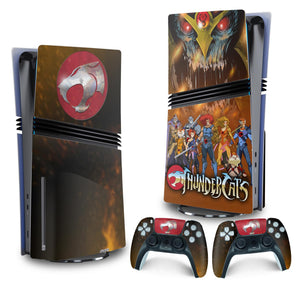 Skin Anti-Rage PS5 Pro Vertical - Thundercats - Pop Arte Skins