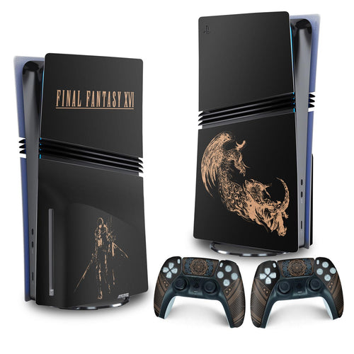 Skin Anti-Rage PS5 Pro Vertical - Final Fantasy XVI Edition