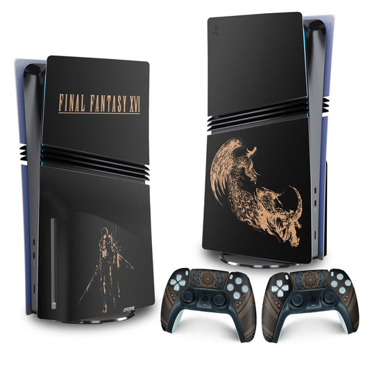 Skin Anti-Rage PS5 Pro Vertical - Final Fantasy XVI Edition