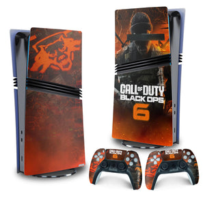 Skin Anti-Rage PS5 Pro Vertical - Call of Duty Black Ops 6 - Pop Arte Skins - foto 4