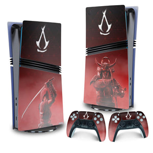 Skin Anti-Rage PS5 Pro Vertical - Assassin's Creed Shadows - Pop Arte Skins - foto 4
