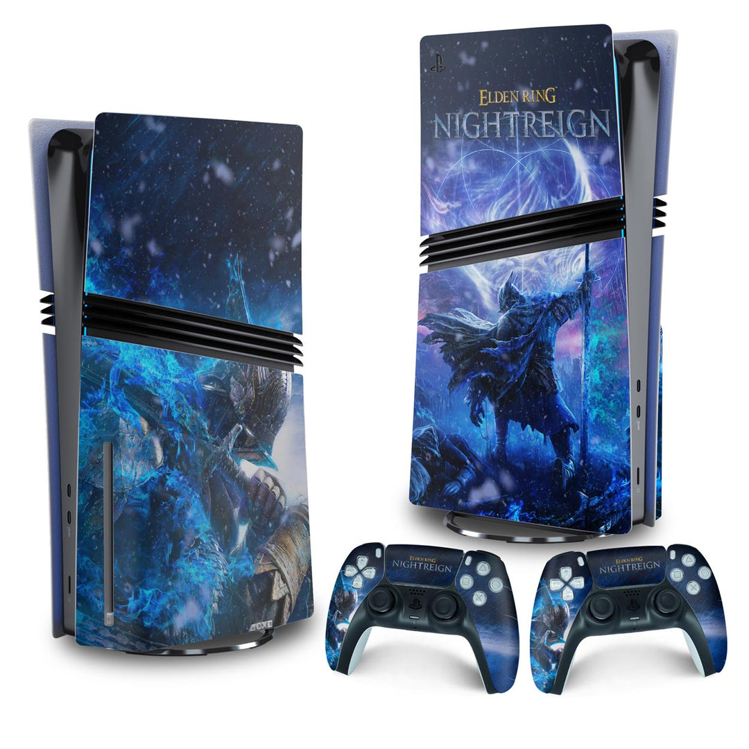 Skin Anti-Rage PS5 Pro Vertical - Elden Ring Nightreign - Pop Arte Skins
