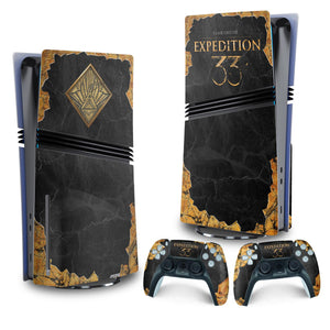 Skin Anti-Rage PS5 Pro Vertical - Clair Obscur: Expedition 33 - Pop Arte Skins