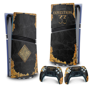 Skin Anti-Rage PS5 Pro Vertical - Clair Obscur: Expedition 33 - Pop Arte Skins - foto 4