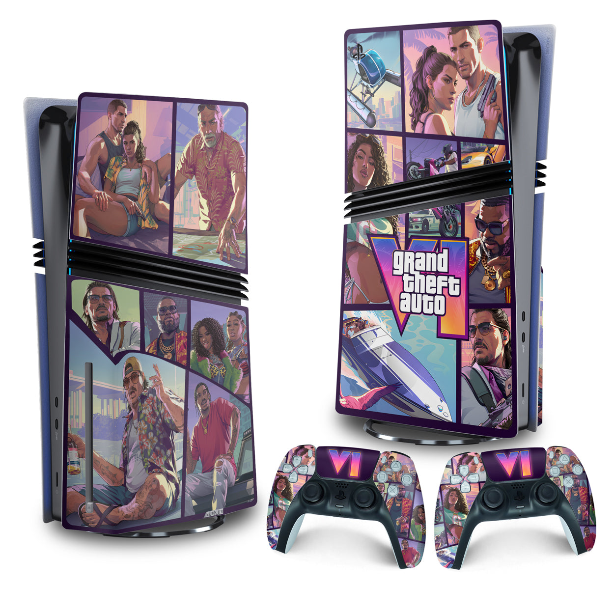 Skin Anti-Rage PS5 Pro Vertical - Modelo 205