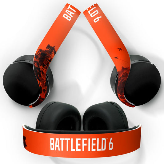 PS5 Skin Anti-Rage Headset Pulse 3D - Battlefield 6