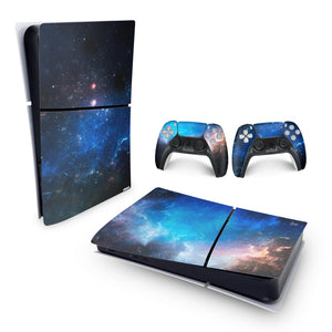 Skin Anti-Rage PS5 Slim Horizontal - Universo Cosmos - Pop Arte Skins - foto 4