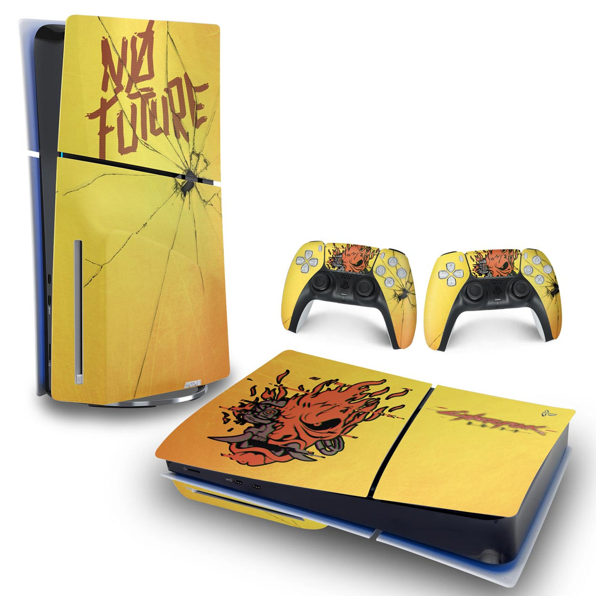 Skin Anti-Rage PS5 Slim Horizontal - Cyberpunk 2077