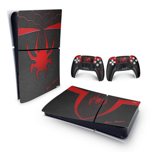 Skin Anti-Rage PS5 Slim Horizontal - Spider-Man: Miles Morales - Pop Arte Skins - foto 4