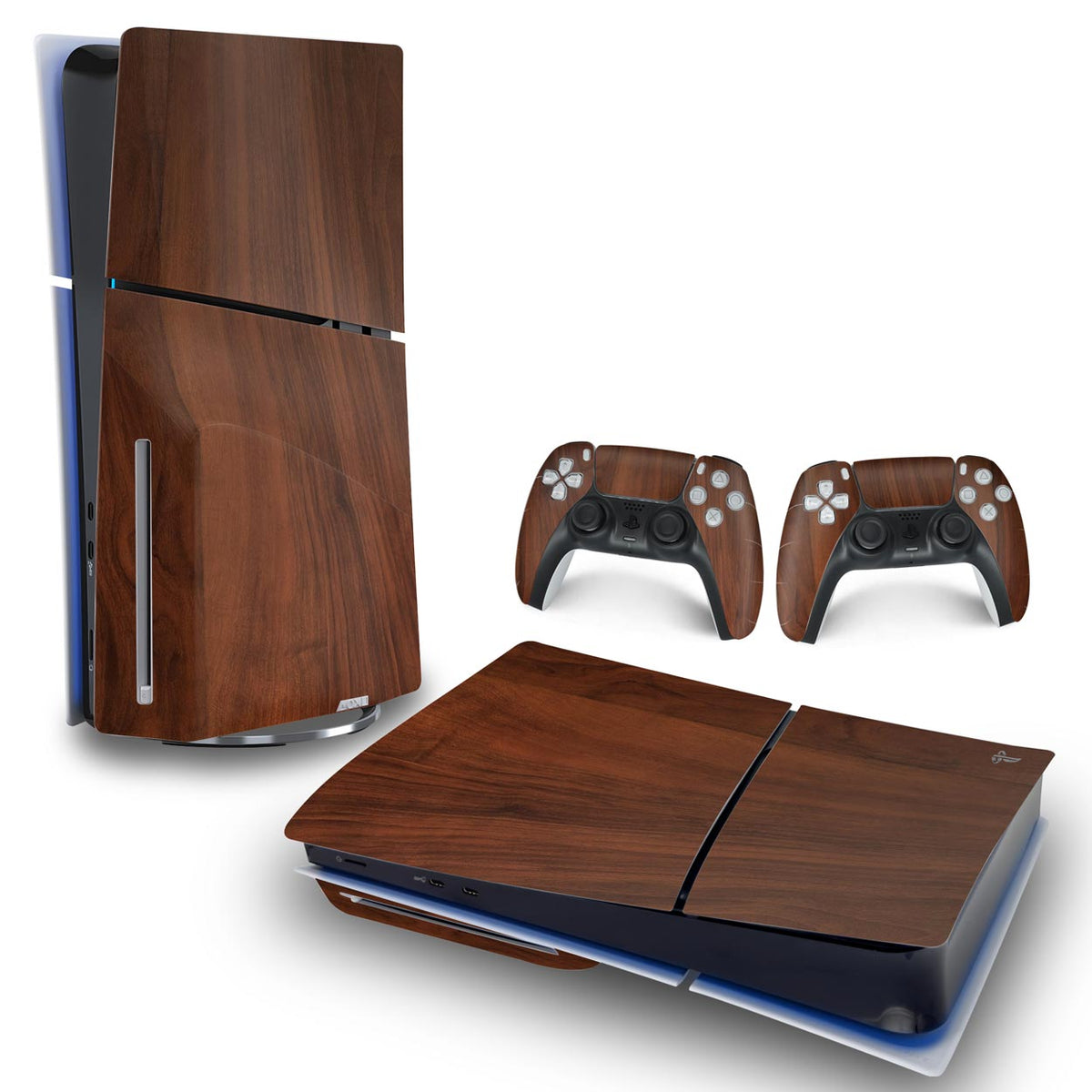 Skin Anti-Rage PS5 Slim Horizontal - Madeira