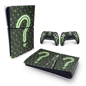 Skin Anti-Rage PS5 Slim Horizontal - Charada - Pop Arte Skins - foto 4