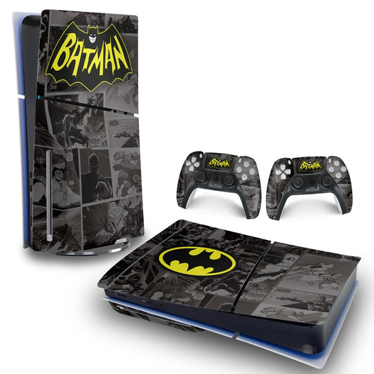 Skin Anti-Rage PS5 Slim Horizontal - Batman Comics