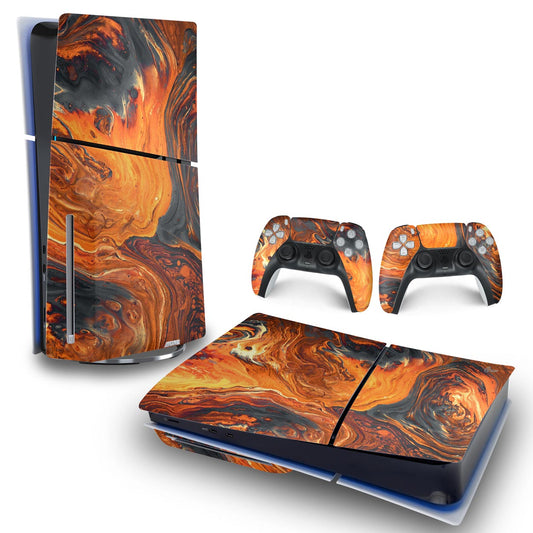 Skin Anti-Rage PS5 Slim Horizontal - Abstrato #95