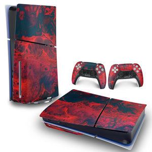 Skin Anti-Rage PS5 Slim Horizontal - Abstrato #98 - Pop Arte Skins