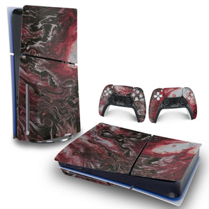 Skin Anti-Rage PS5 Slim Horizontal - Abstrato #104 - Pop Arte Skins