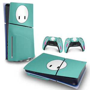 Skin Anti-Rage PS5 Slim Horizontal - Fall Guys - Pop Arte Skins