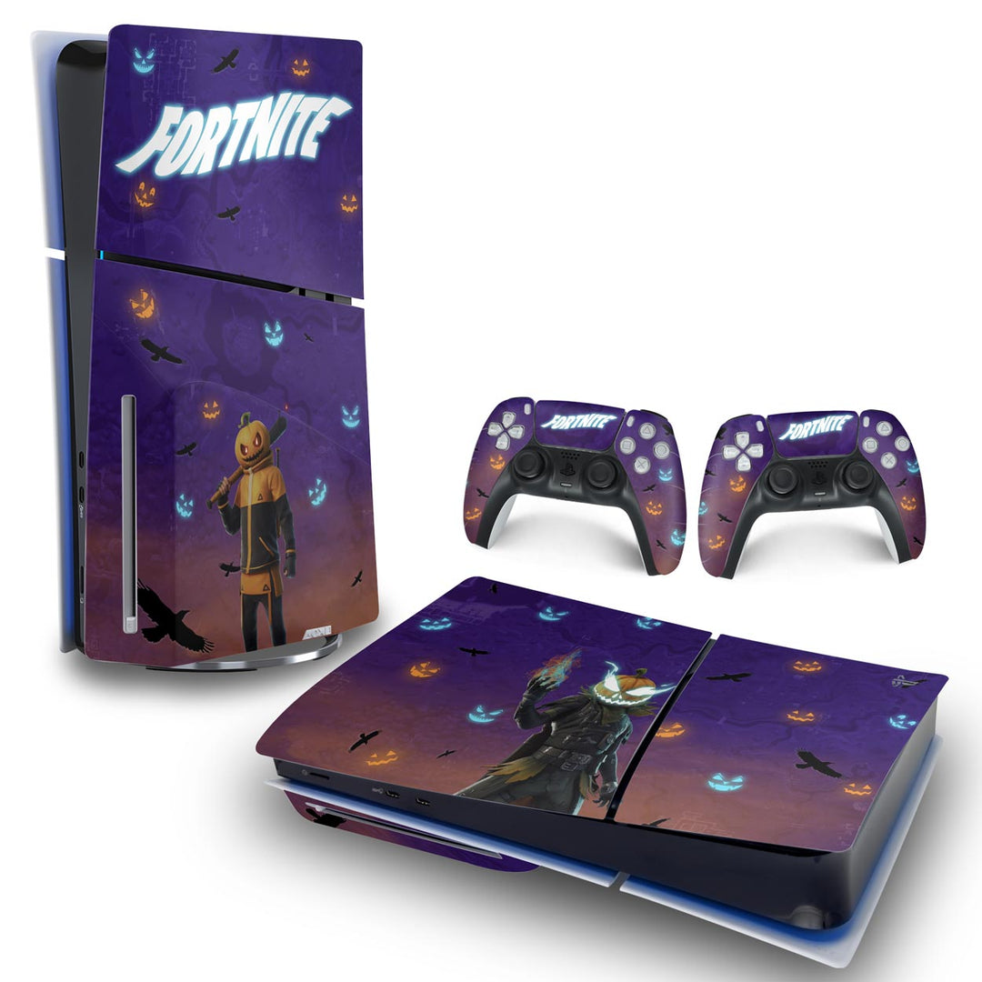 Skin Anti-Rage PS5 Slim Horizontal - Fortnite - Pop Arte Skins