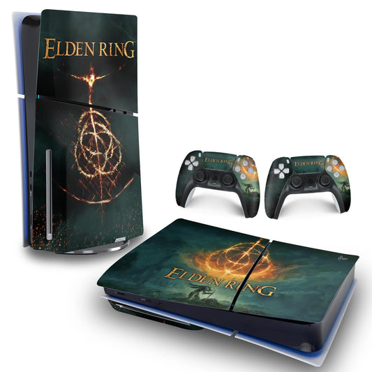 Skin Anti-Rage PS5 Slim Horizontal - Elden Ring