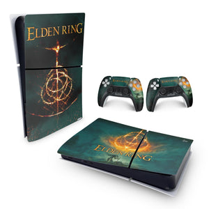 Skin Anti-Rage PS5 Slim Horizontal - Elden Ring - Pop Arte Skins - foto 4