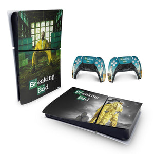 Skin Anti-Rage PS5 Slim Horizontal - Breaking Bad - Pop Arte Skins - foto 4