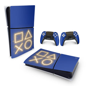Skin Anti-Rage PS5 Slim Horizontal - Days Of Play Edição Limitada - Pop Arte Skins - foto 4