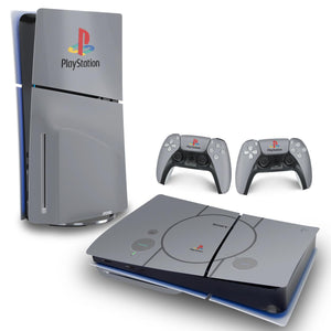 Skin Anti-Rage PS5 Slim Horizontal - Sony Playstation 1 - Pop Arte Skins